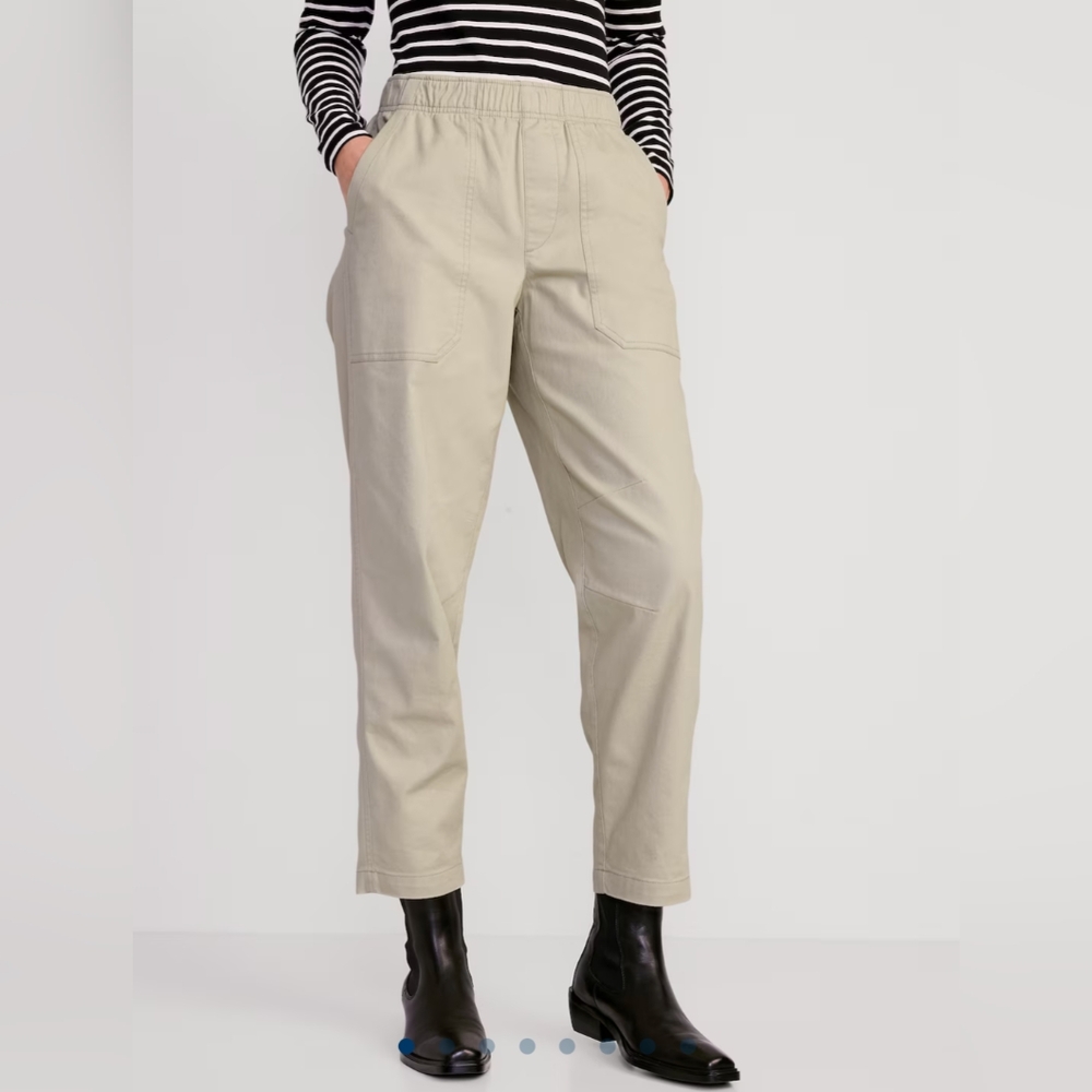 OLD NAVY High Waisted Pulla Utility Pants